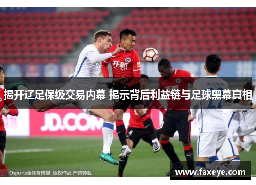 揭开辽足保级交易内幕 揭示背后利益链与足球黑幕真相