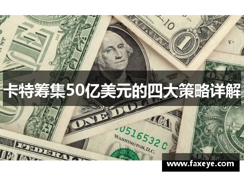 卡特筹集50亿美元的四大策略详解